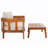 Dasmon Patio Bench + Table-750830199