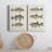 " Species Of Antique Fish III " 2 - Pieces Painting Print-1796925601