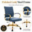 Fauteuil de bureau pivotant en cuir Naudain-58177232-132200683