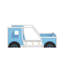 Lit plateforme simple avec roulettes Classic-871977834