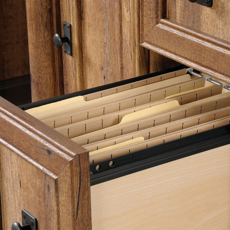Rectangle Computer Desk With Hutch And Drawers
