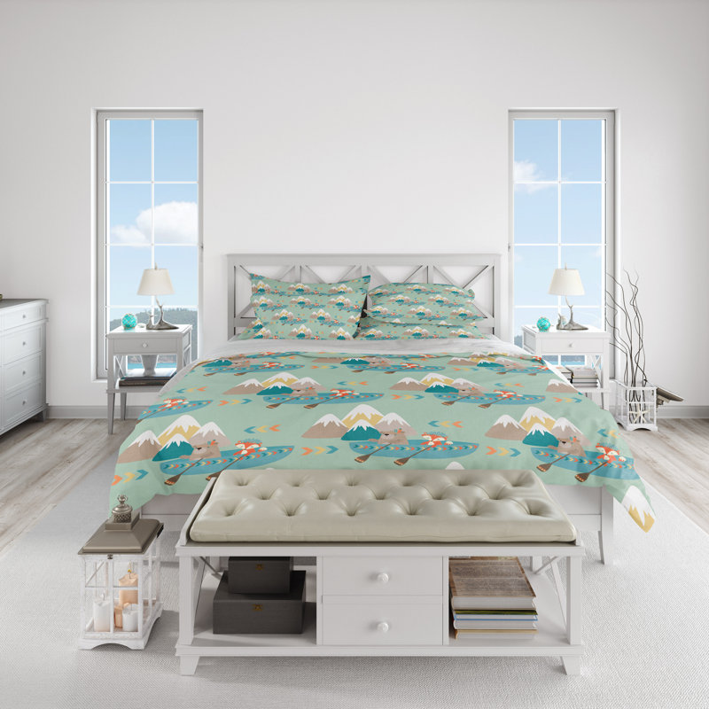  Bedding, King Duvet Cover + 2 King Shams