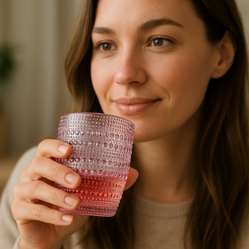 Verre à gin 8,5 oz Namiya (ensemble / 4), Rose, 8.5