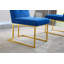 Chaise de salle à manger rembourrée en velours Kushma-1816026650-1816026653