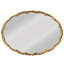 Mushi Scalloped Metal Beveled Wall Mirror