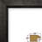 Fanchone Black Solid Wood Matte Picture Frame with Mat-1950559301