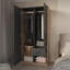 Garde-robe 2 tiroirs 1 porte