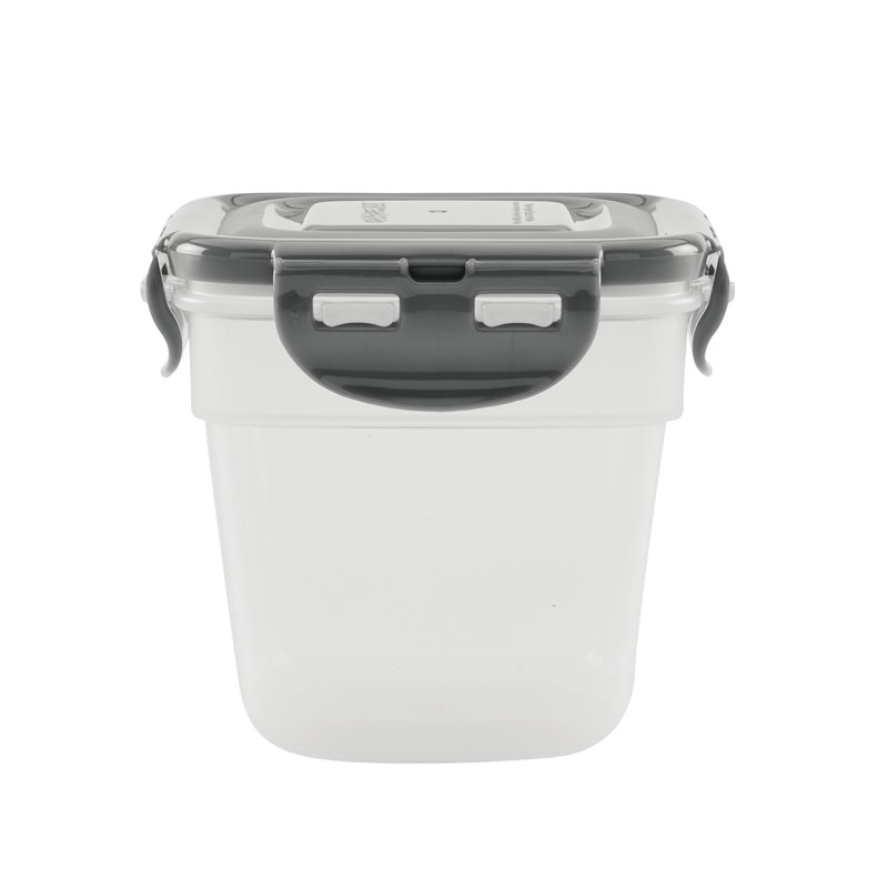 Gray BPA-Free Plastic Meal Prep Food Storage Container Set, 30-Piece