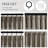 Pinch Pleated Linen Curtains 2 Panels with Hooks-1875061255-1875061257