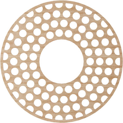 Médaillon de plafond en bois Fink