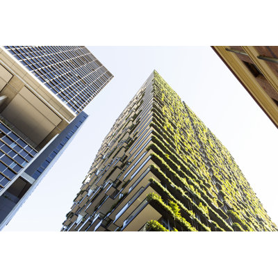 Vertical Garden, Green Wall on High Rise Building, Sydney Australia by Imamember
