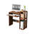 A simple and practical computer desk with optimized space,Brown-2018833044