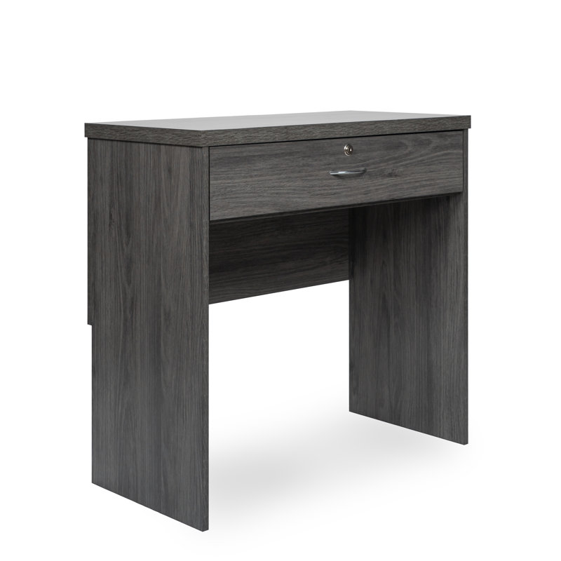 Malkie Computer Desk, Grey Oak