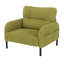 Fauteuil capitonné en velours côtelé de 26,4 po de largeur-516553379