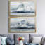 «Passing Rain Storm I», ensemble de 2 peintures sur toile encadrées-509921705-509921717