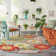 Floral Hand Woven Area Rug