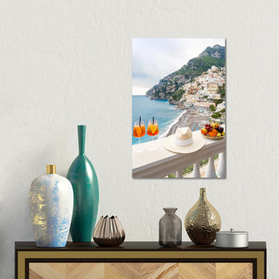 La Dolce Vita Positano - reproduction d'art murale encadrée