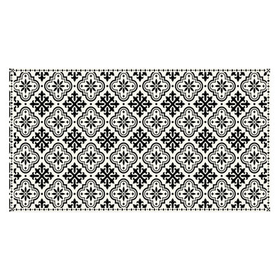 Jovanny Spanish Tiles Pattern Kitchen Mat - 66 x 120cm