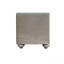 Table de chevet beige en velours