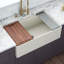 33'' L Double Bowl Fireclay Kitchen Sink-1563370413
