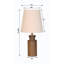 Lampe de table à grain 15 po Tasheanna