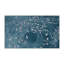 Tapis bleu soyeux et moelleux-2138377649
