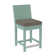 Tabouret de comptoir tissé