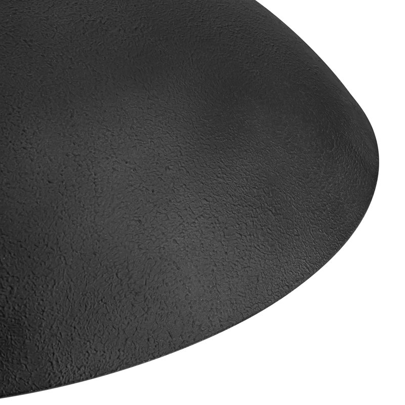 Luminaire suspendu 1 lumière Kensaku, Noir mat