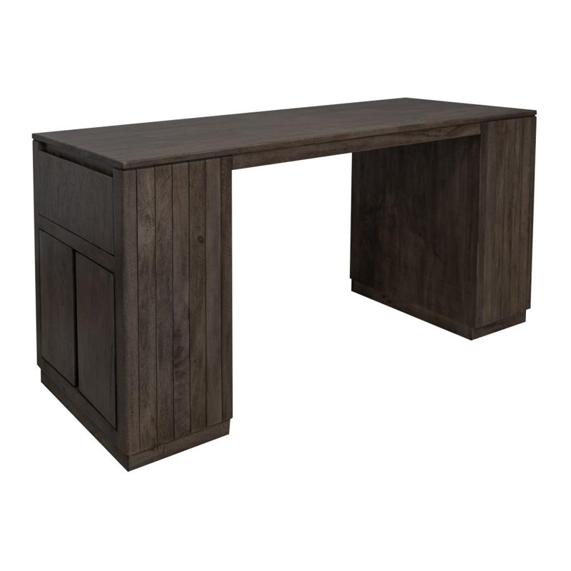 Dark Mezquite 2 Drawer 4 Door Kitchen Island