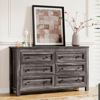 Commode 6 tiroirs Dezia Farmhouse