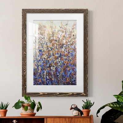 " Fall Wildflowers I " Painting Print
