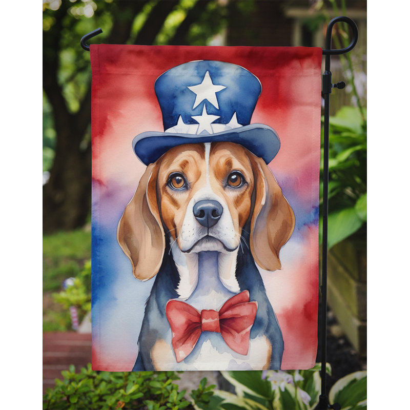 Drapeau patriotique du jardin américain, Beagle