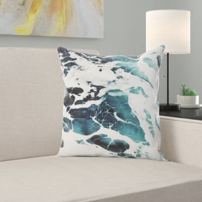 Water Throw Pillow