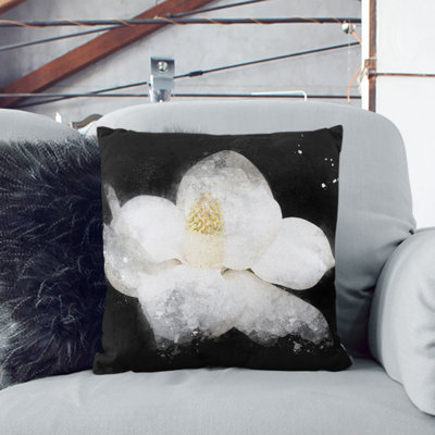 Floral Square Throw Cushion