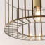 Clear Glass Flush Mount