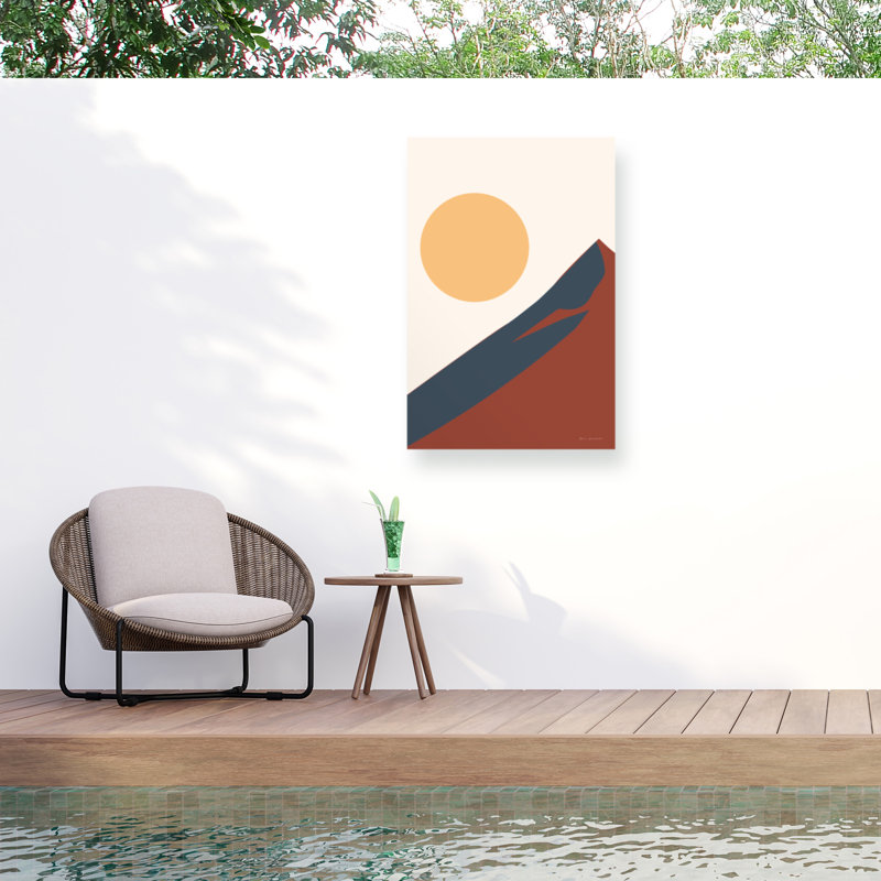 Toile extérieure Omar Escalante Boho Landscape I, 19" H x 12" W