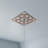 26"OD x 9"ID x 1/4"T Blume Wood Fretwork Pierced Ceiling Medallion, Hickory-63412057-63412060
