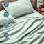 Ensemble de draps pour grand lit - Draps de luxe en microfibre ultra douce 1800 - Double brossé - Poches profondes - Facile à installer - Ensemble de 4 pièces - Draps et taies d'oreiller-120596599