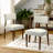 Upholstered Solid Wood Dining Chair Side Chair-1944860408-1944509487