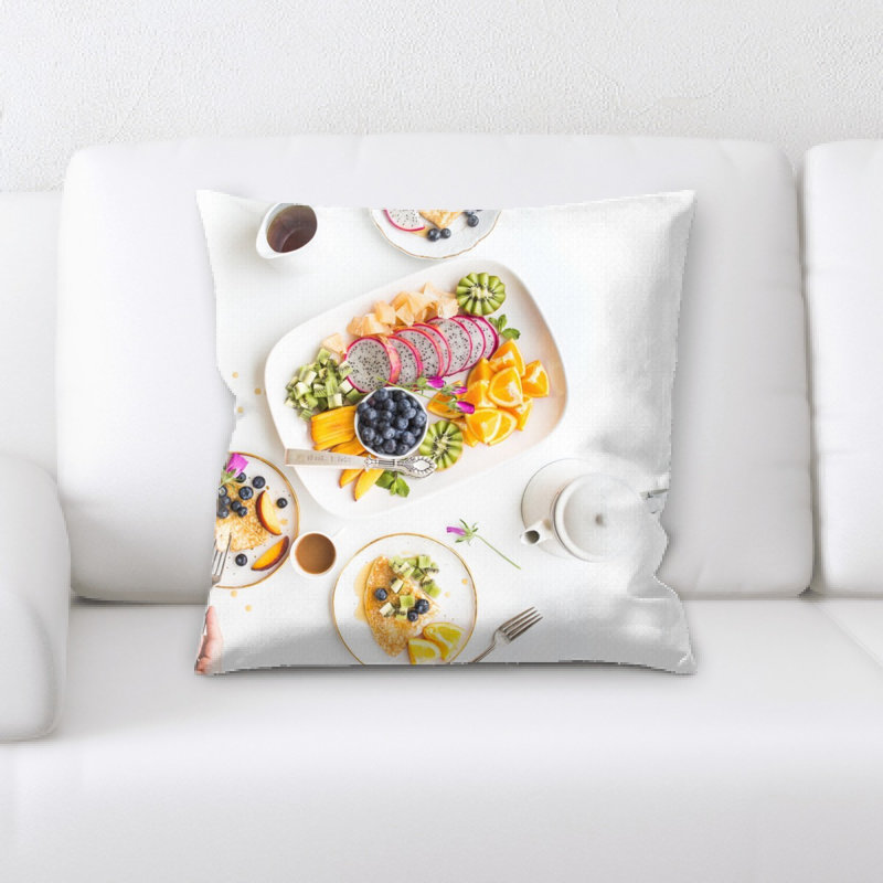 Coussin décoratif de couleur