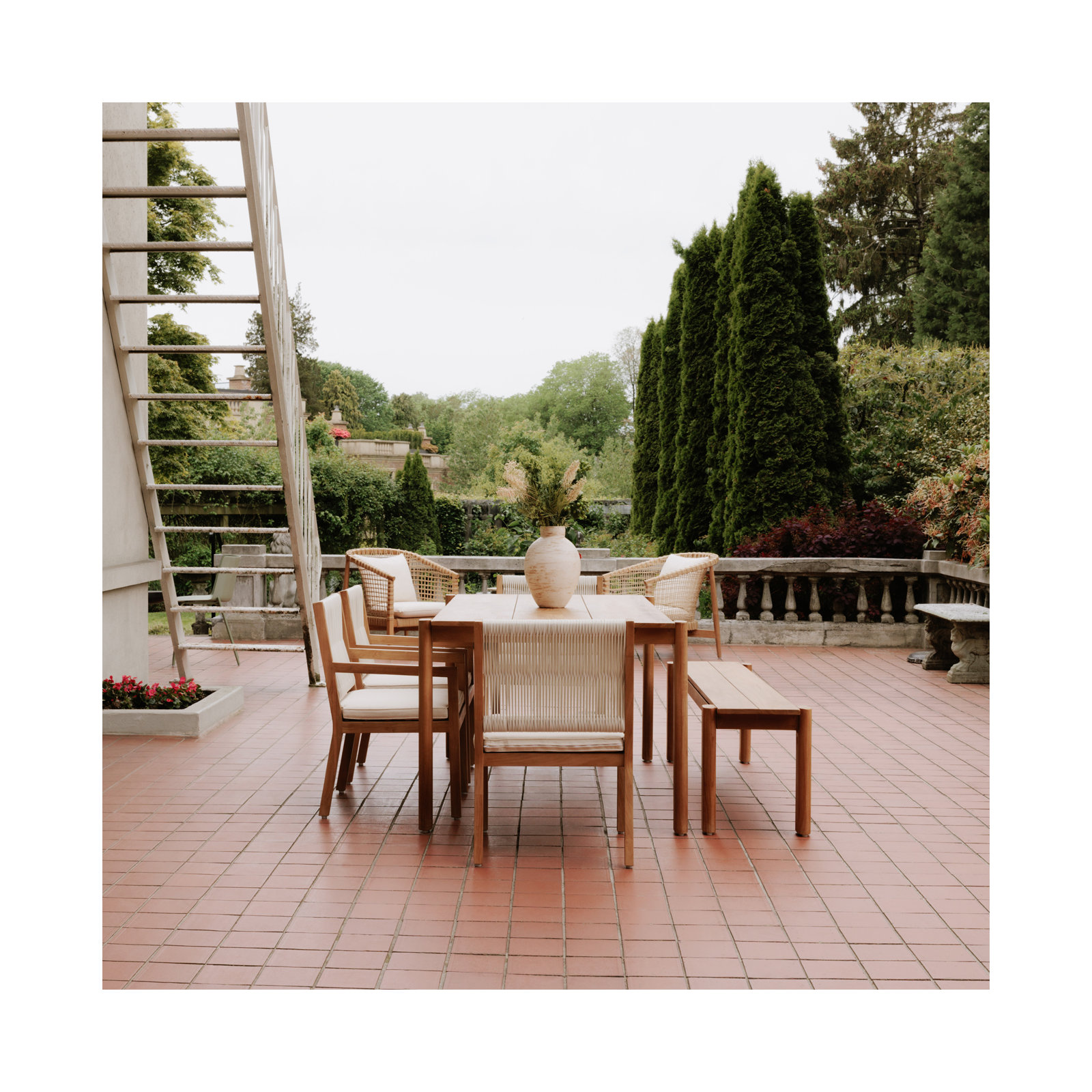 Jacinta 71'' Teak Outdoor Bench