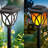 4 Pack Super Larger Size Solar Flame Torch Extra Bright Solar Lights Outdoor Decorative with Flickering Flame-111440179