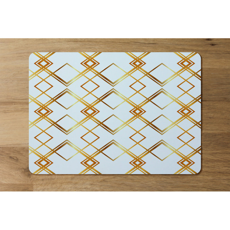 Manervia Geometric Rectangle Placemat