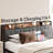 Zulema Upholstered Bookcase Storage Bed-532329988