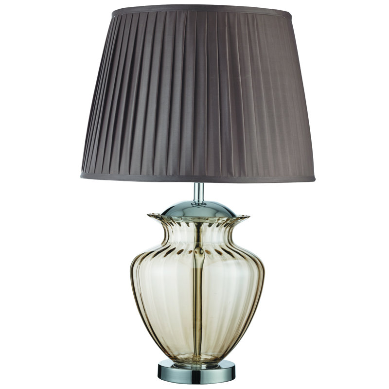 Limnia Table Lamp, Amber/Brown