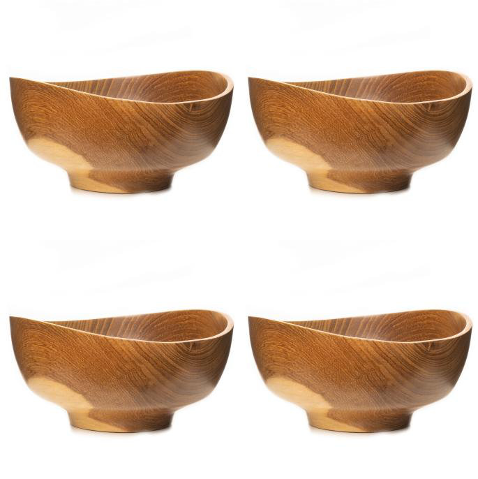 Ensemble de 4 bols Wavy Menbachi