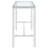 Julessa Rectangular Glass Top Dining Table