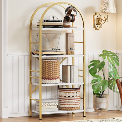 53.7"H Etagere Bookcase