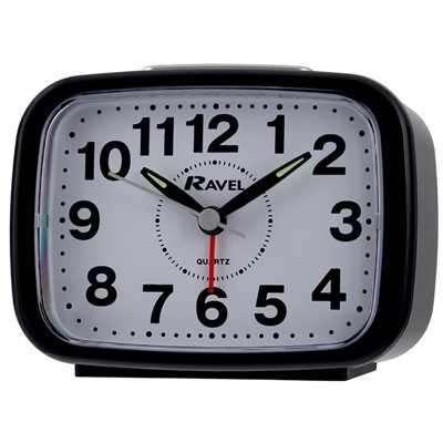 Quartz movement / Crystal Alarm Tabletop Clock