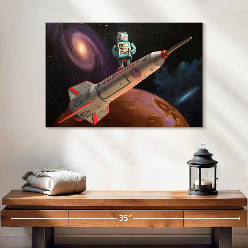 Ashelle Rocket Surfer, H 16 po x l 24 po